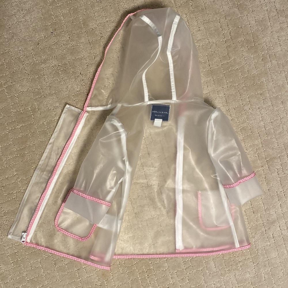Janie and Jack Toddler Rain Jacket. Like new! - Picture 3 of 3